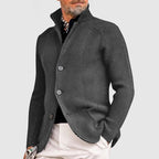 Men's Knitted Button-Up Cardigan Jacket