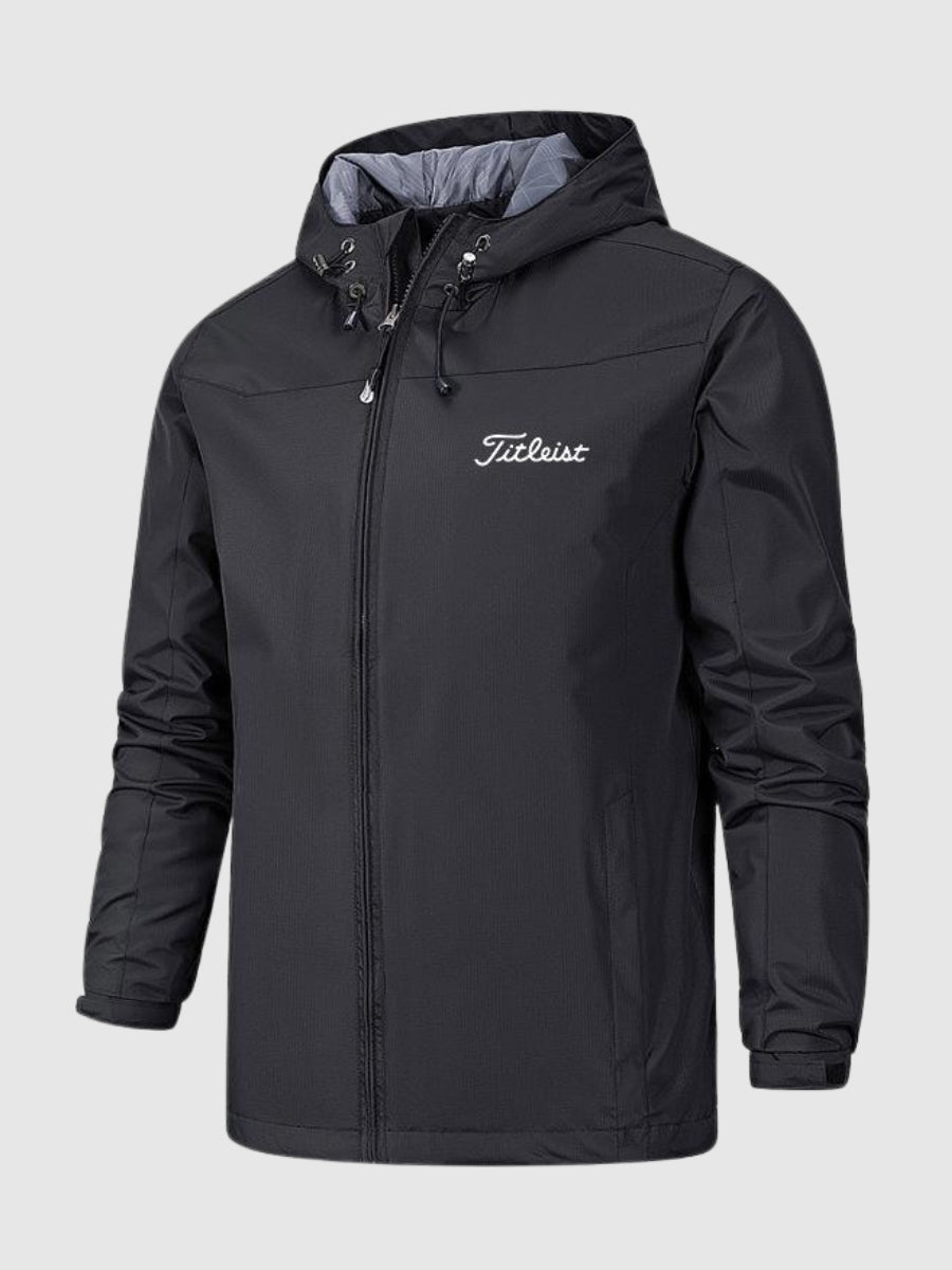 Men's Hooded Lightweight Rain Jacket