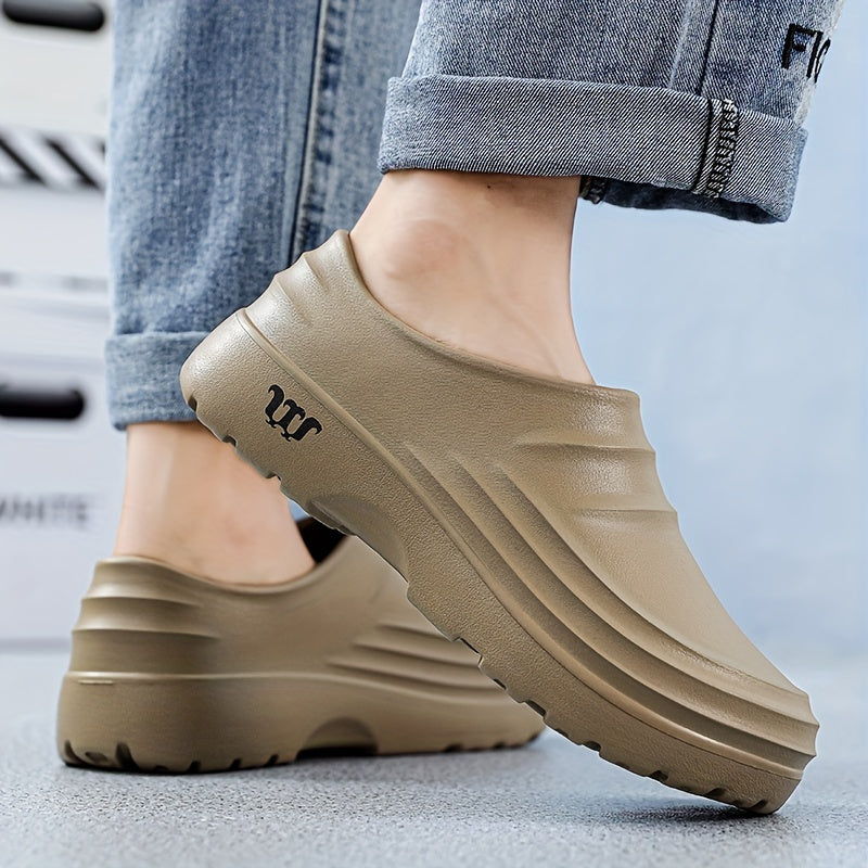 Unisex Lightweight Platform Clogs with Slip-On Design