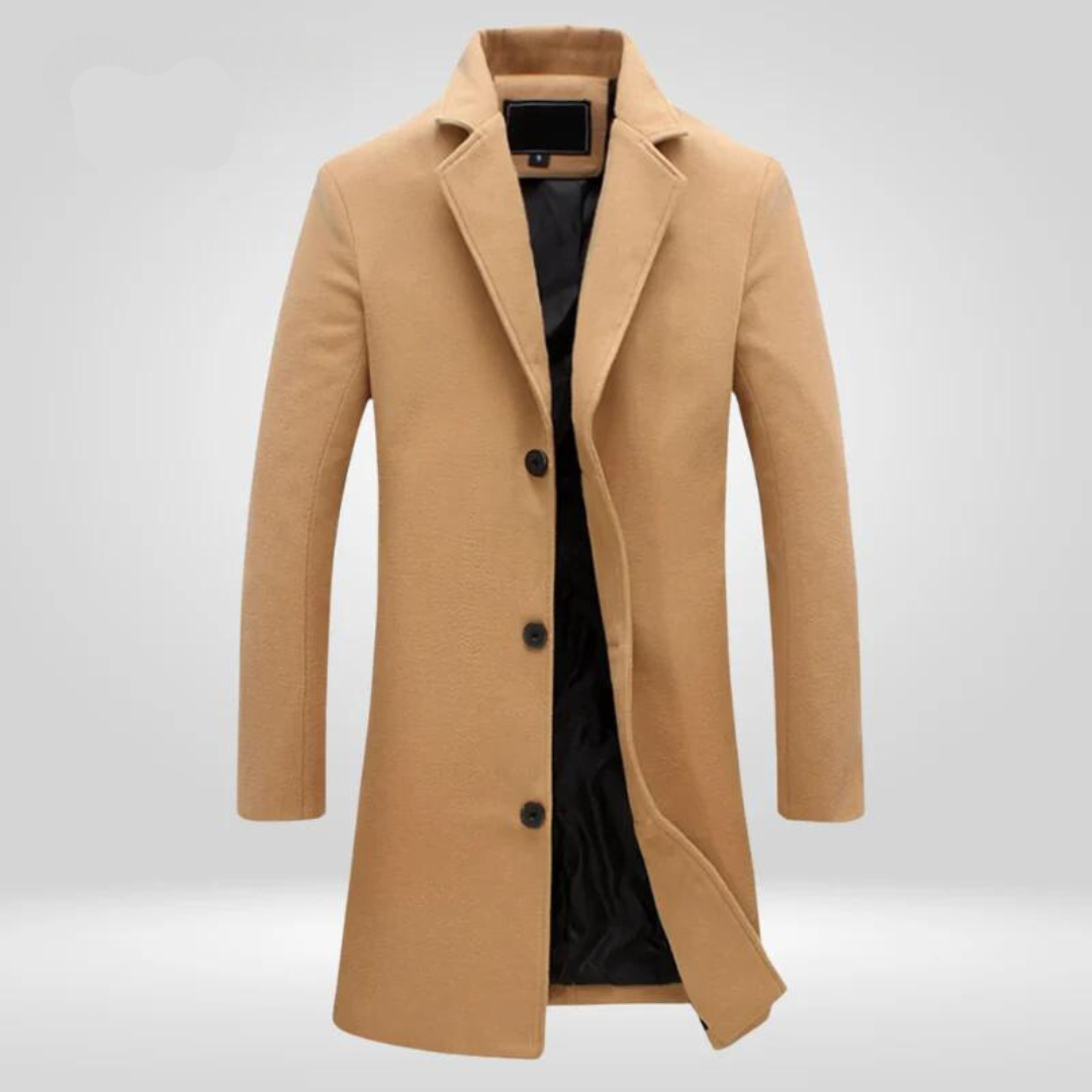 Men's Classic Longline Overcoat