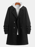 Men's Double-Breasted Trench Coat | Tailored Fit
