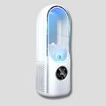 Bladeless Air Cooler with Humidifier & LED Night Light for Summer Cooling
