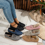 Women's Casual Lace-Up Walking Shoes