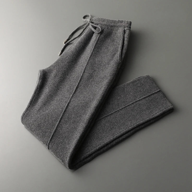 Men's Soft Knit Lounge Trousers | Relaxed Fit Joggers