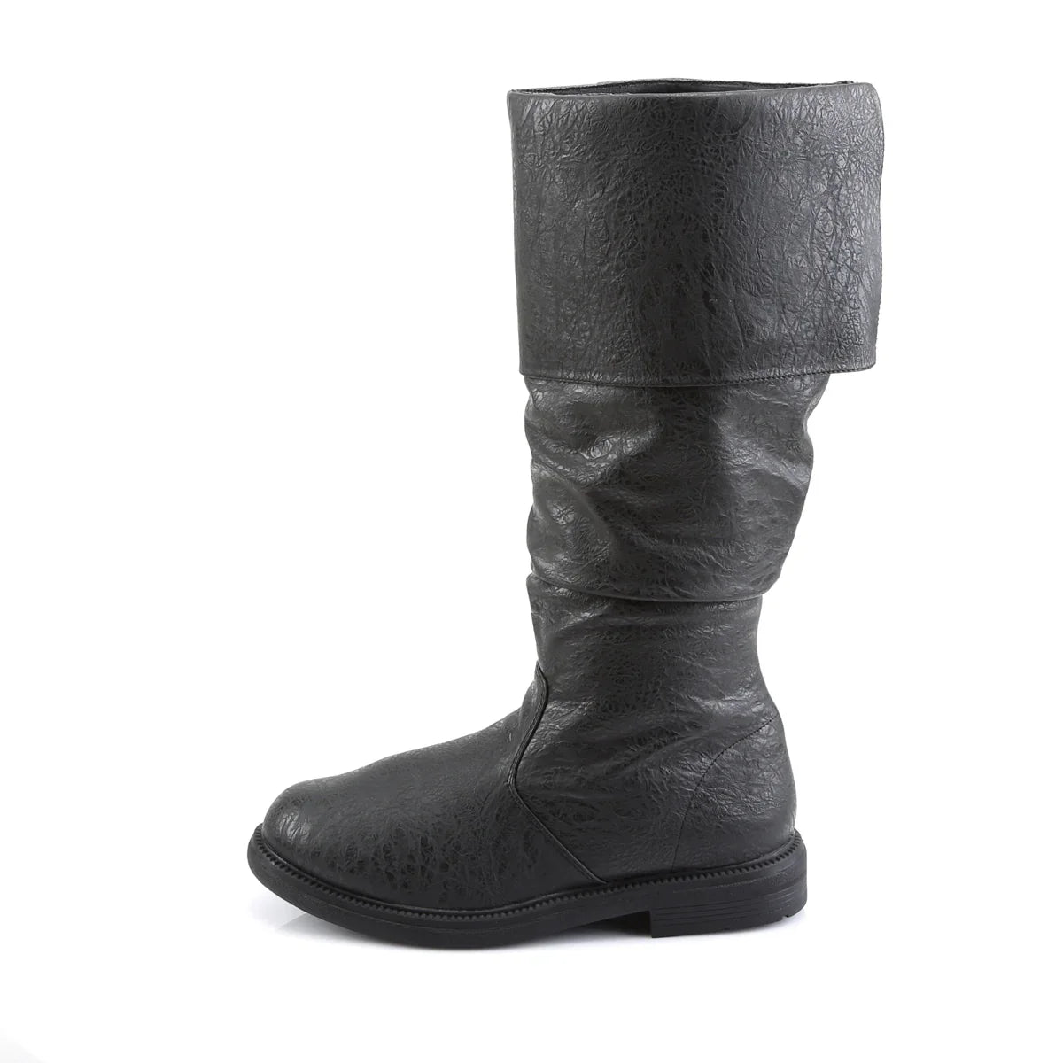 Men’s Tall Slouch Boots with Fold-Over Cuff