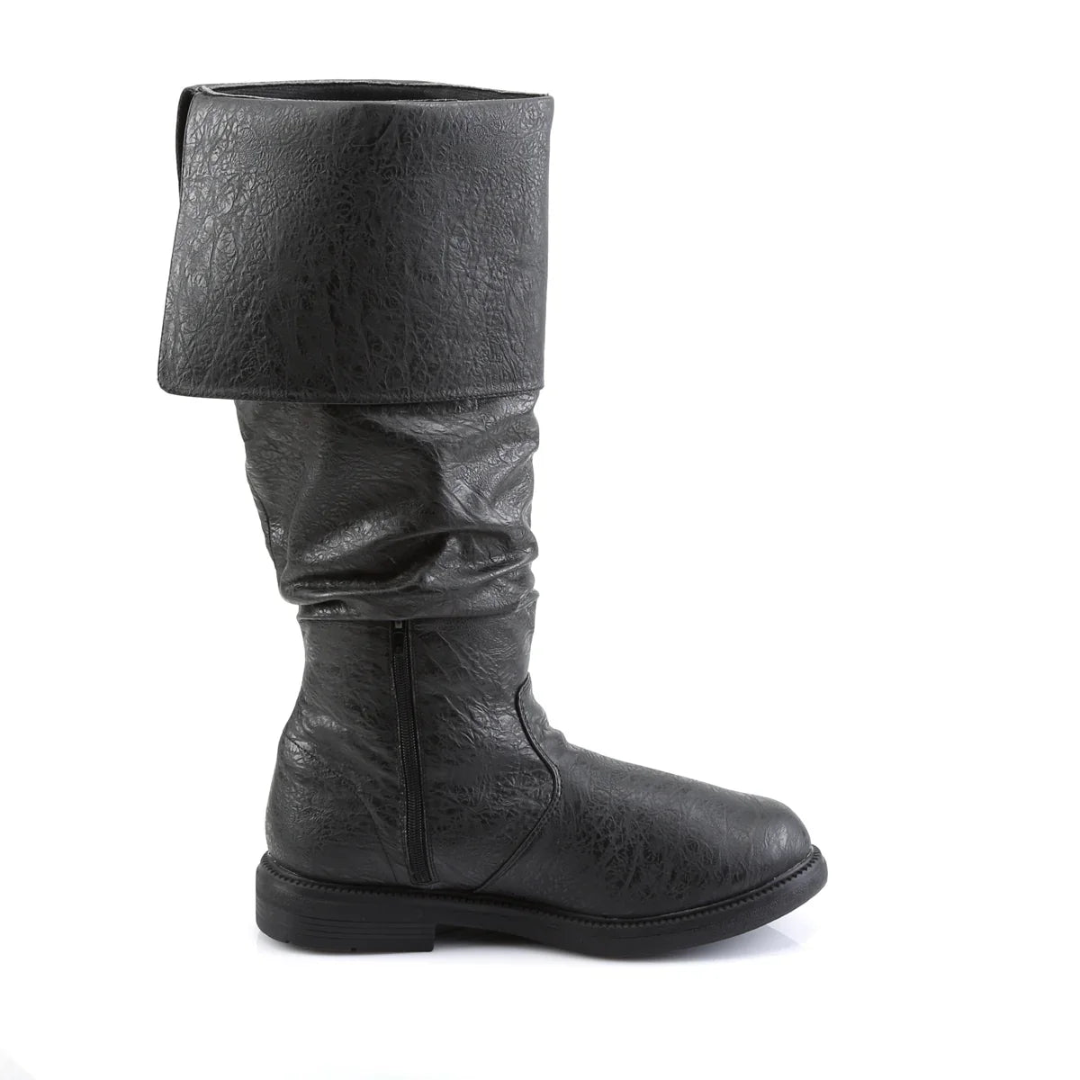 Men’s Tall Slouch Boots with Fold-Over Cuff
