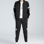Men’s Lightweight Contrast Panel Tracksuit Set