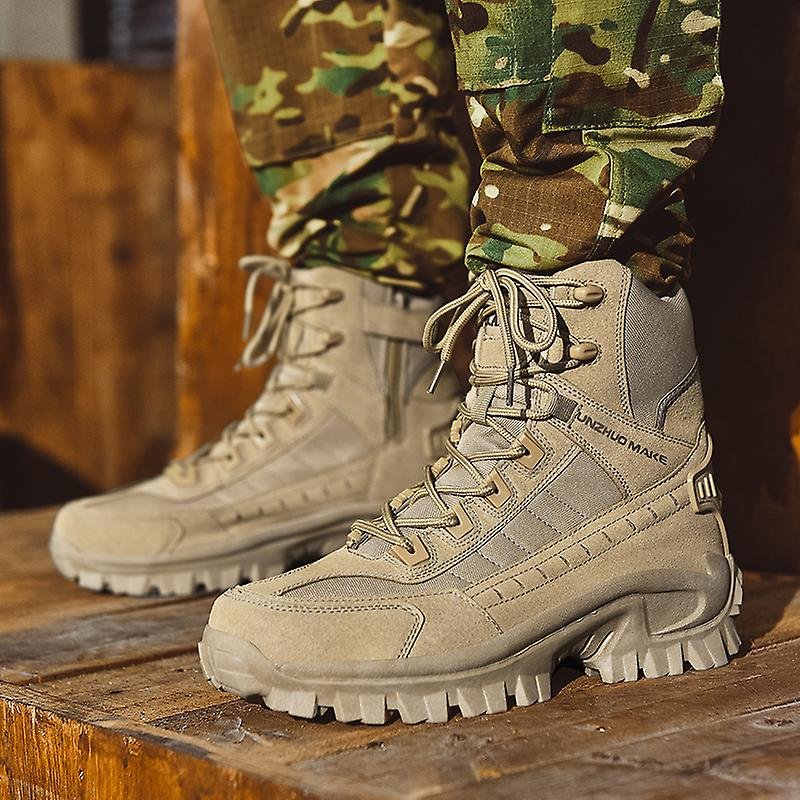 Men's Waterproof Tactical Boots | Outdoor Work Boots