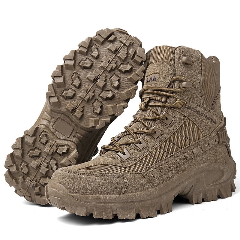 Men's Waterproof Tactical Boots | Outdoor Work Boots