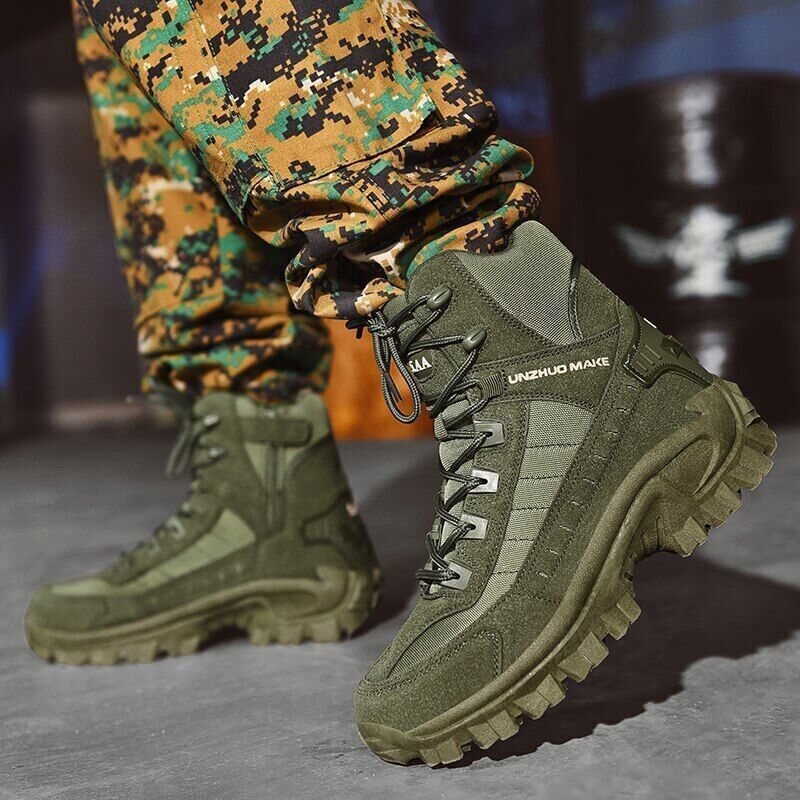 Men's Waterproof Tactical Boots | Outdoor Work Boots