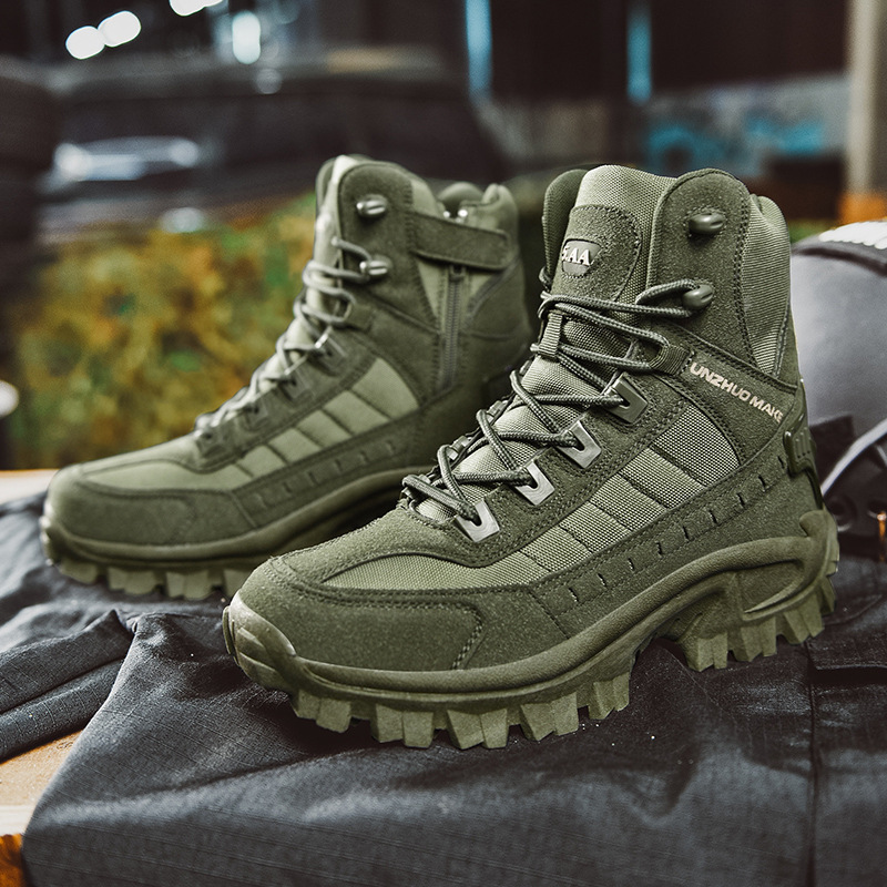 Bottes tactiques homme imperméables | Bottes de travail pour extérieur