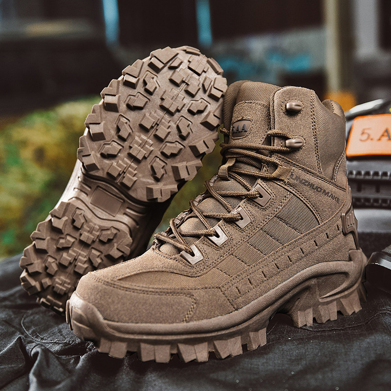 Bottes tactiques homme imperméables | Bottes de travail pour extérieur