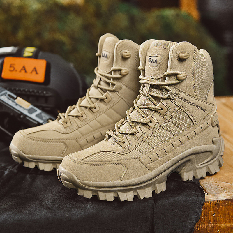 Men's Waterproof Tactical Boots | Outdoor Work Boots