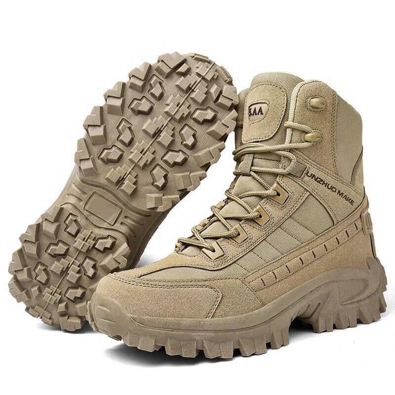 Men's Waterproof Tactical Boots | Outdoor Work Boots