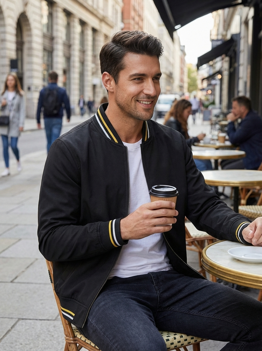 Men's Lightweight Bomber Jacket