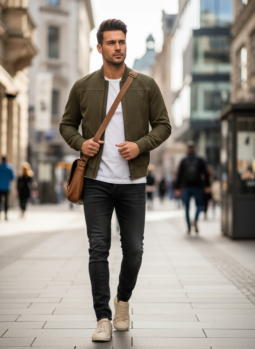 Men's Tailored Pleated Trousers