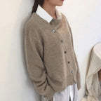 Women's Button-Front Cardigan Sweater