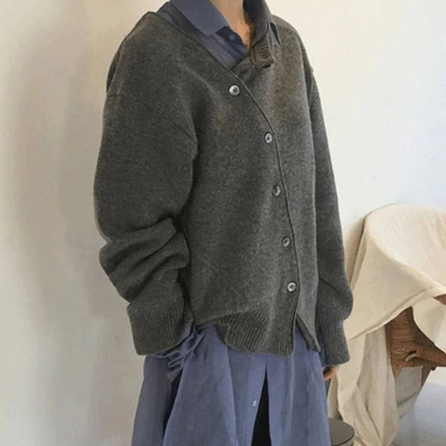 Women's Button-Front Cardigan Sweater