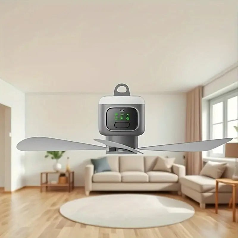 Ceiling Fan with ABS Plastic Remote Control Hanging Design for Summer