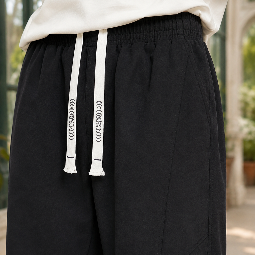 Men’s Wide Leg Cargo Trousers