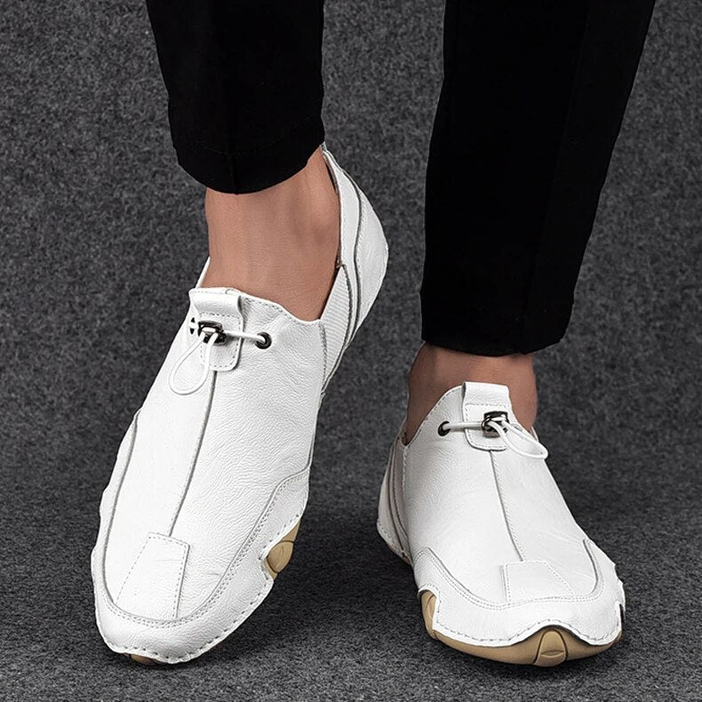 Men’s Suede Loafers with Flexible Casual Sole