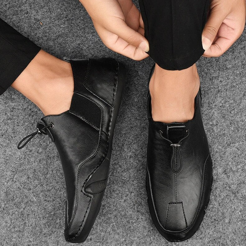 Men’s Suede Loafers with Flexible Casual Sole