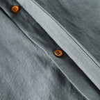 Men's Mandarin Collar Long Sleeve Shirt
