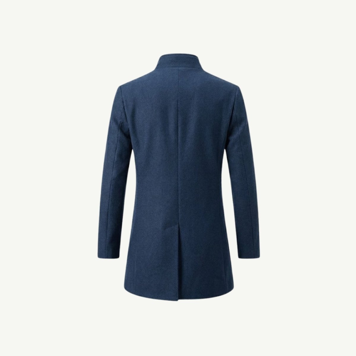 Men's Wool Blend Overcoat for Autumn Smart Casual Business Wear