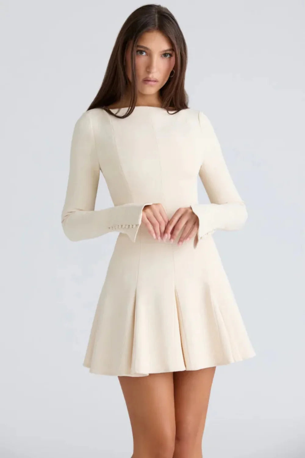 Women's Polyester Mini Dress for Summer Party Evening Wear