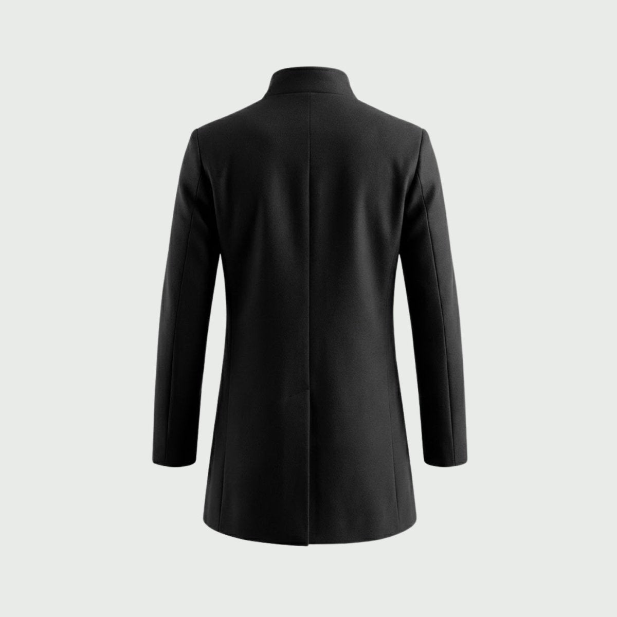 Men's Wool Blend Overcoat for Autumn Smart Casual Business Wear