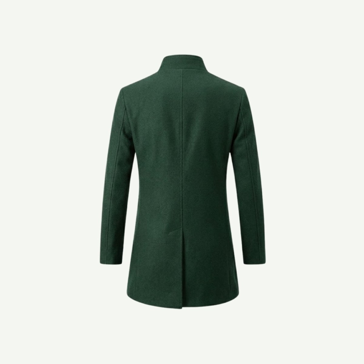 Men's Wool Blend Overcoat for Autumn Smart Casual Business Wear