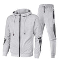 Men’s Hooded Tracksuit with Zip Jacket & Joggers