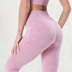 Women's High-Waisted Seamless Sculpting Gym Leggings