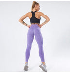 Women's High-Waisted Seamless Sculpting Gym Leggings