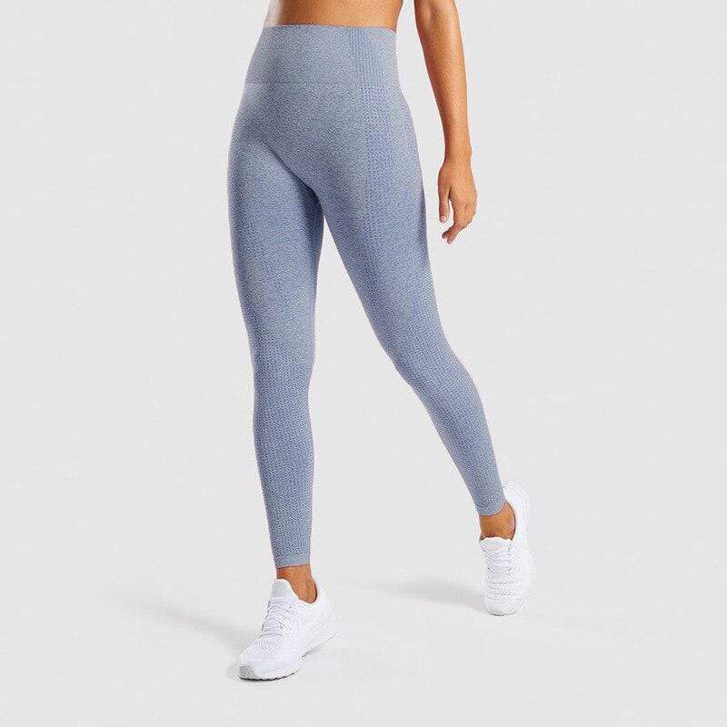 Legging de sport sculptant sans coutures taille haute pour femme