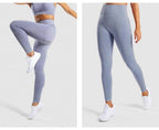 Women's High-Waisted Seamless Sculpting Gym Leggings