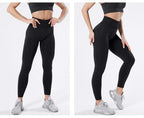 Women's High-Waisted Seamless Sculpting Gym Leggings