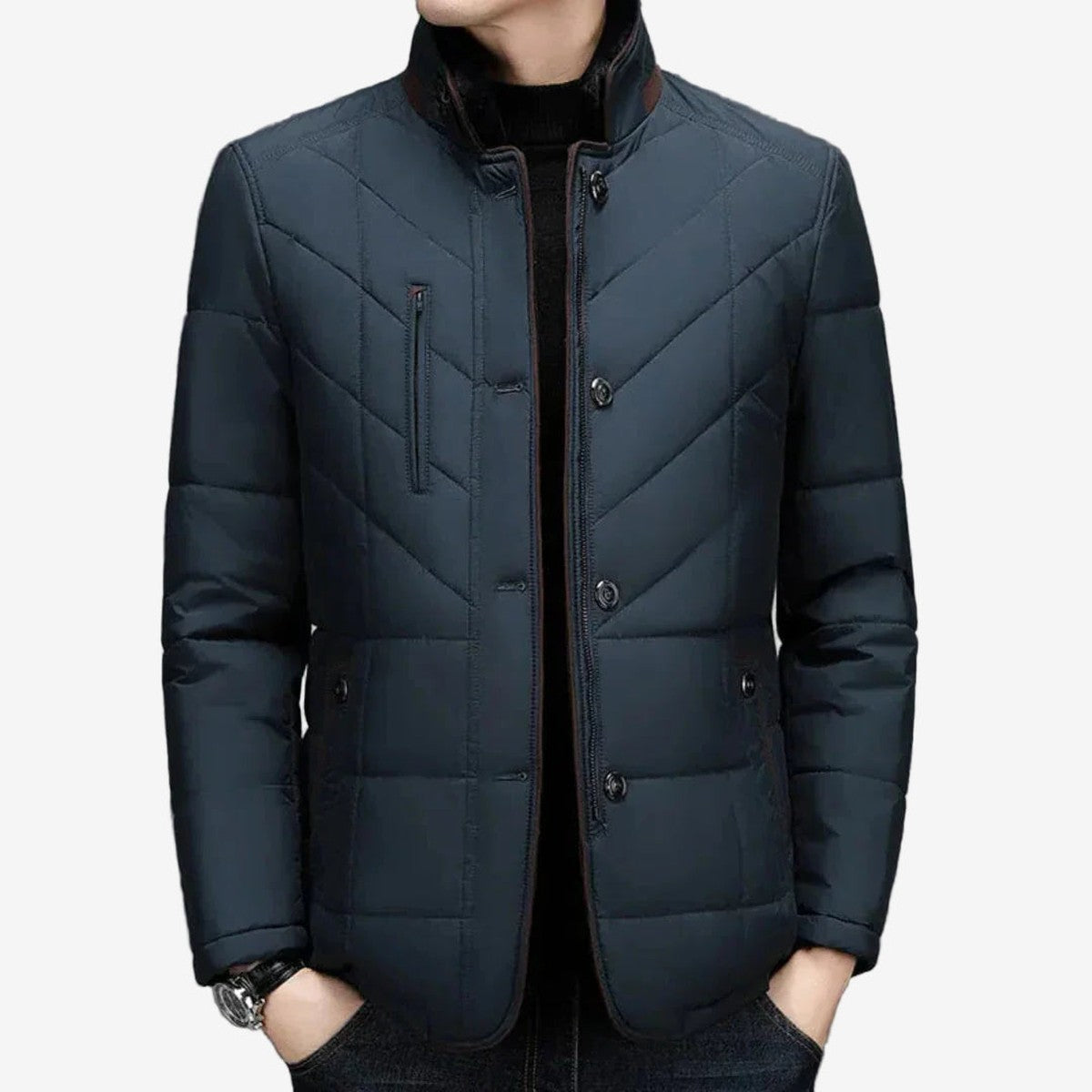 Veste blazer matelassée pour homme | Isolation rembourrée
