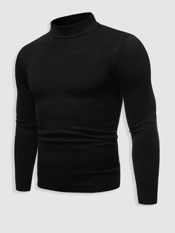 Men's Slim Fit Turtleneck Sweater