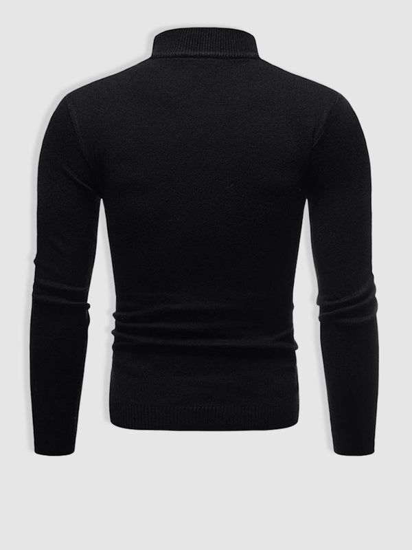 Men's Slim Fit Turtleneck Sweater