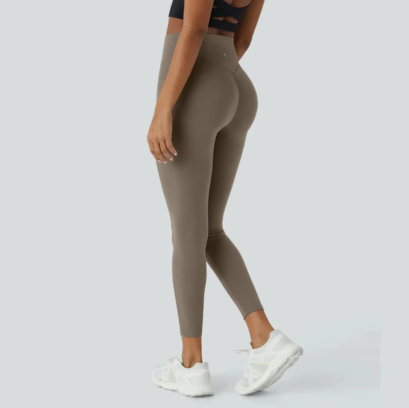 Legging de sport sans coutures taille haute pour femme