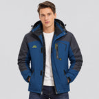 Men's Fleece-Lined Hooded Ski Jacket