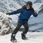 Men's Fleece-Lined Hooded Ski Jacket