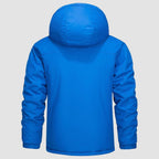Veste d’hiver pour homme doublée en polaire avec capuche