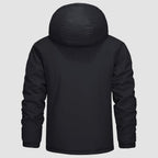 Veste d’hiver pour homme doublée en polaire avec capuche