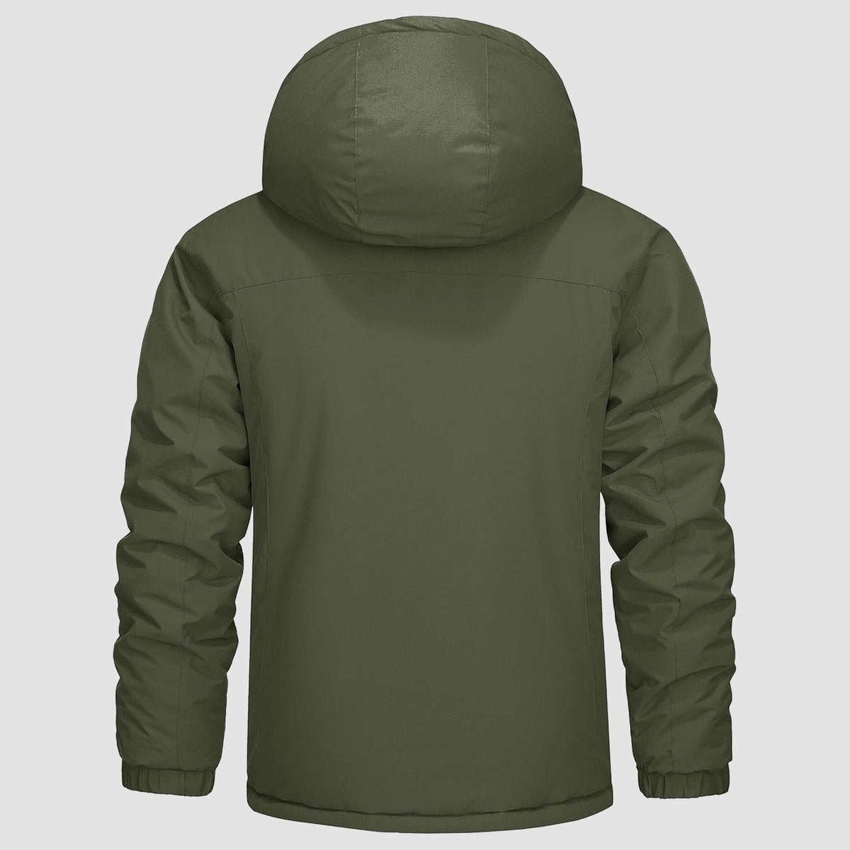 Veste d’hiver pour homme doublée en polaire avec capuche