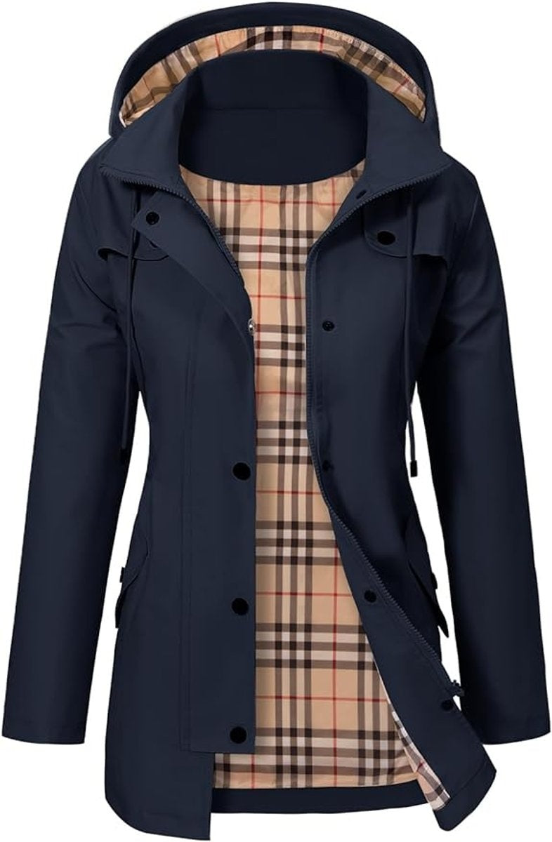 Women’s Hooded Waterproof Rain Jacket