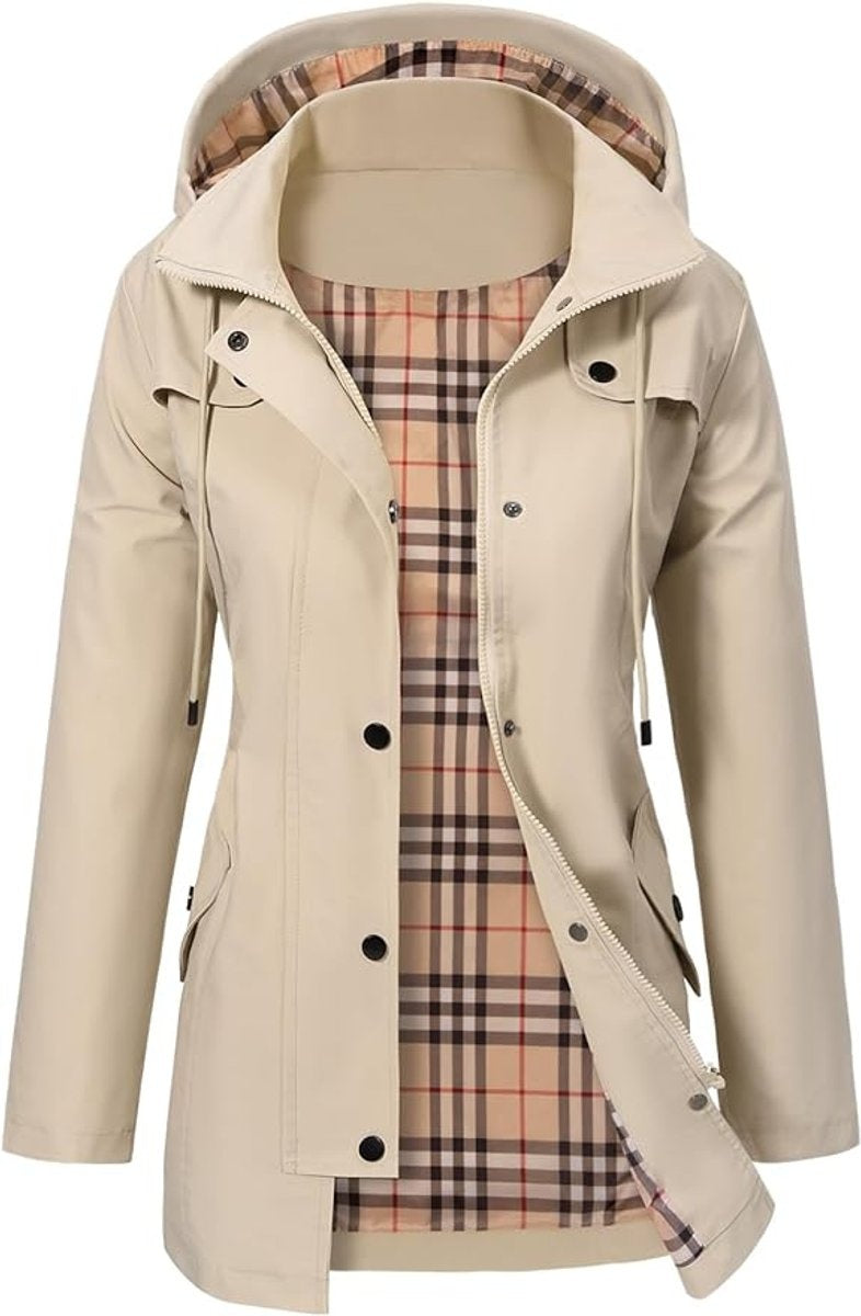 Women’s Hooded Waterproof Rain Jacket