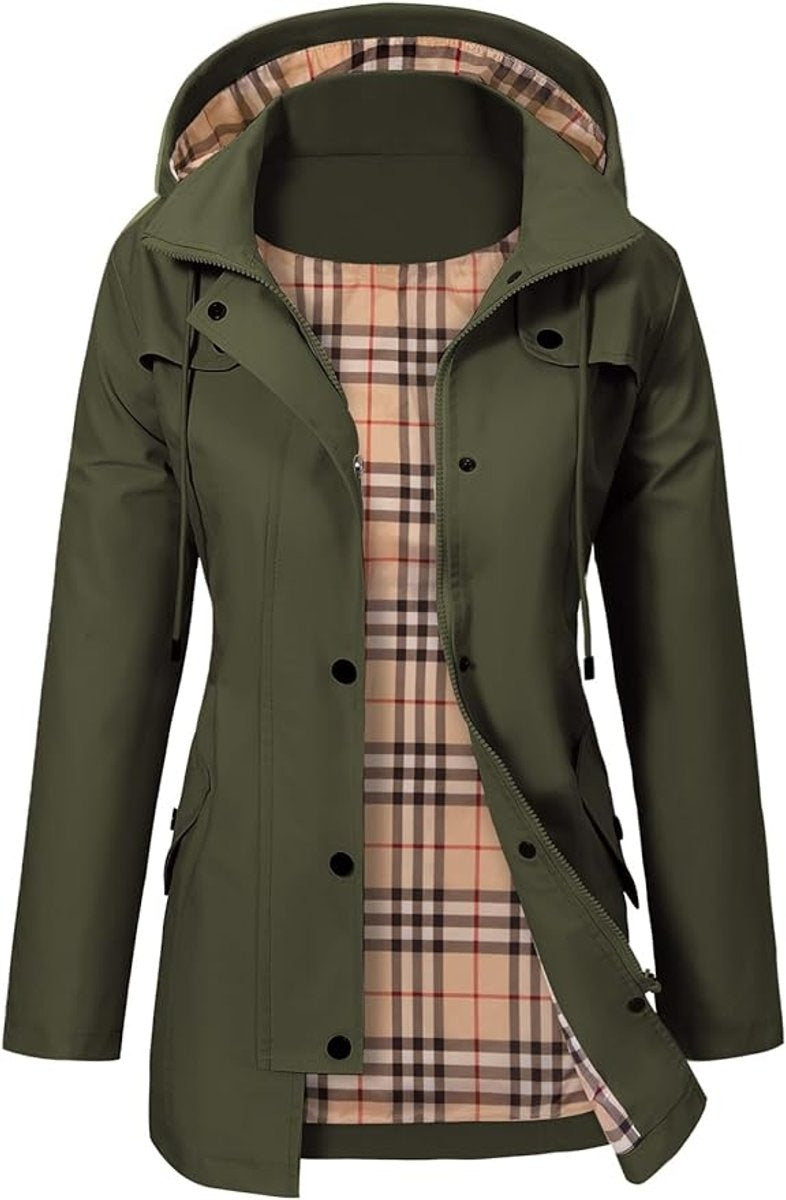 Women’s Hooded Waterproof Rain Jacket