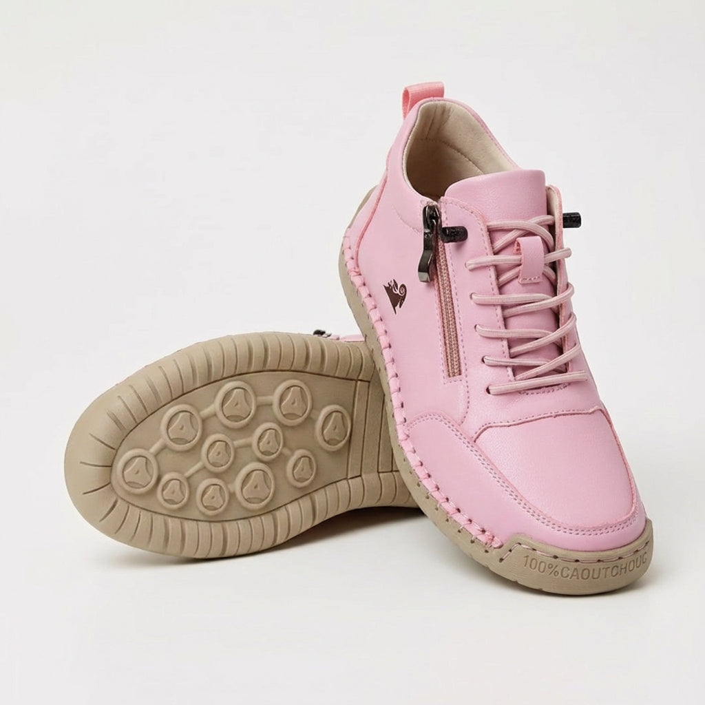 Women’s Side Zip Casual Walking Shoes